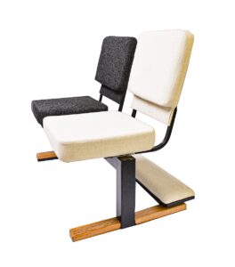 Silas para iglesia catolica con arrodilladero